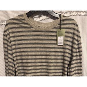 Goodfellow & Co. Gray Striped Tee